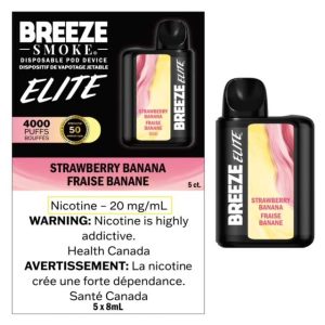 Breeze Elite 4000 - Erdbeer-Banane