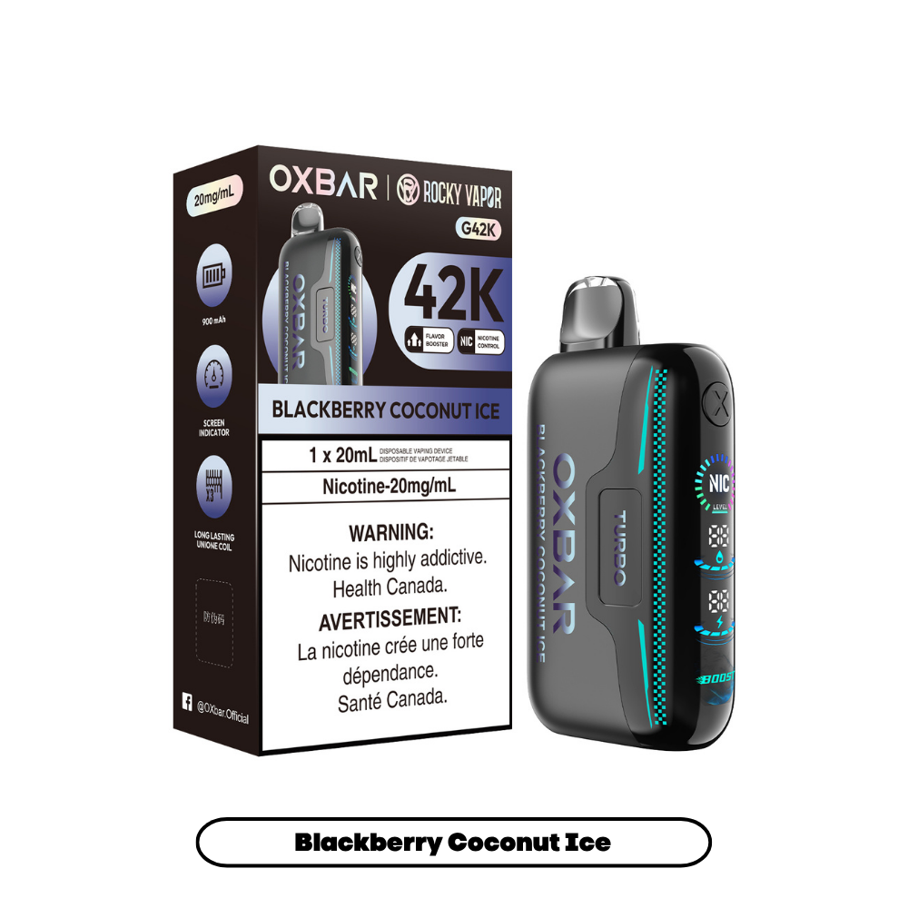 Rocky Vapor Oxbar G42K - Blackberry Coconut Ice