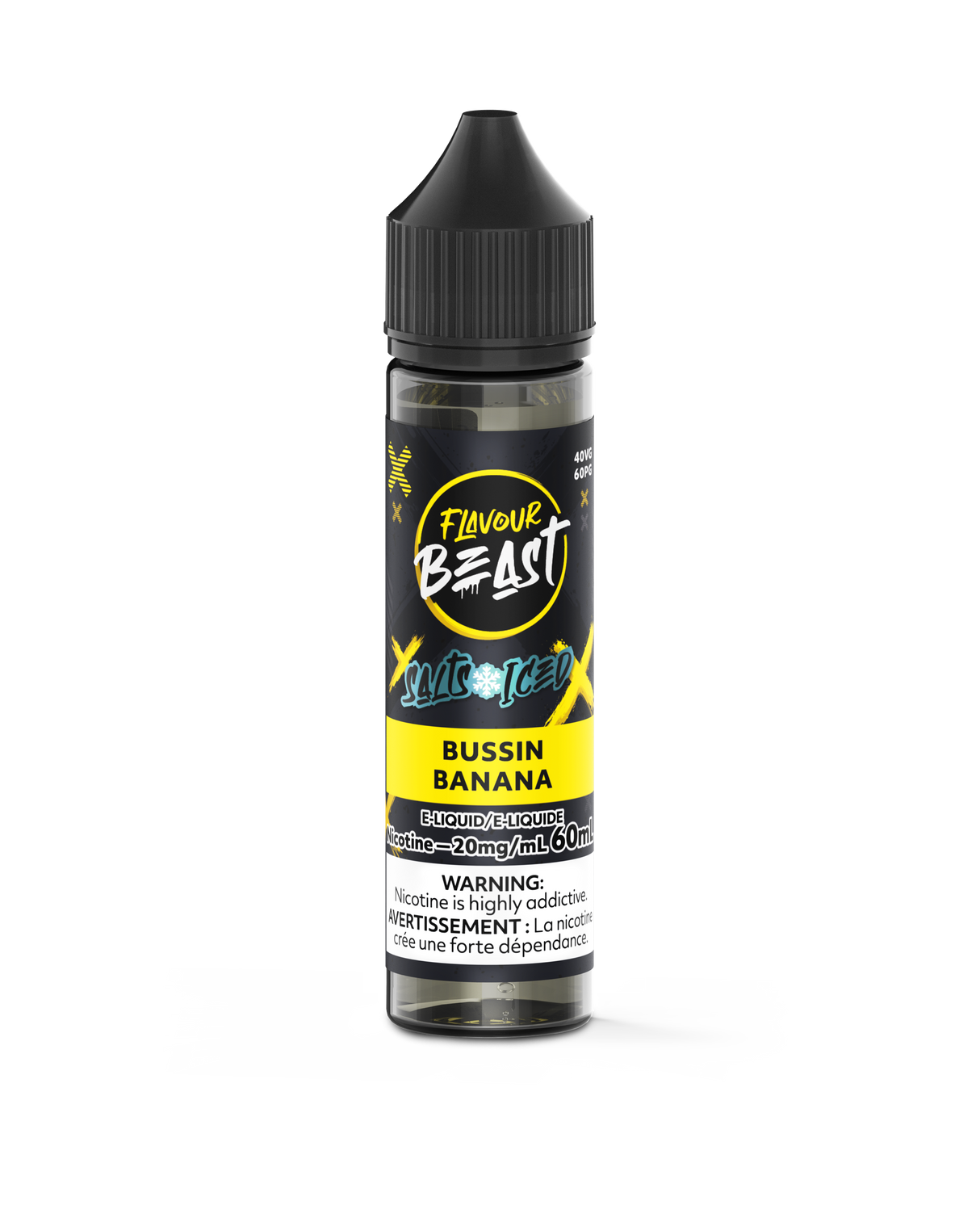 Flavour Beast Salt - Bussin Banana Iced