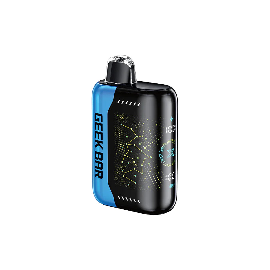 Geek Bar Pulse X 25000 Puffs Raspberry Citrus Ice flavour 20mg/ml, 20ml e-liquid.