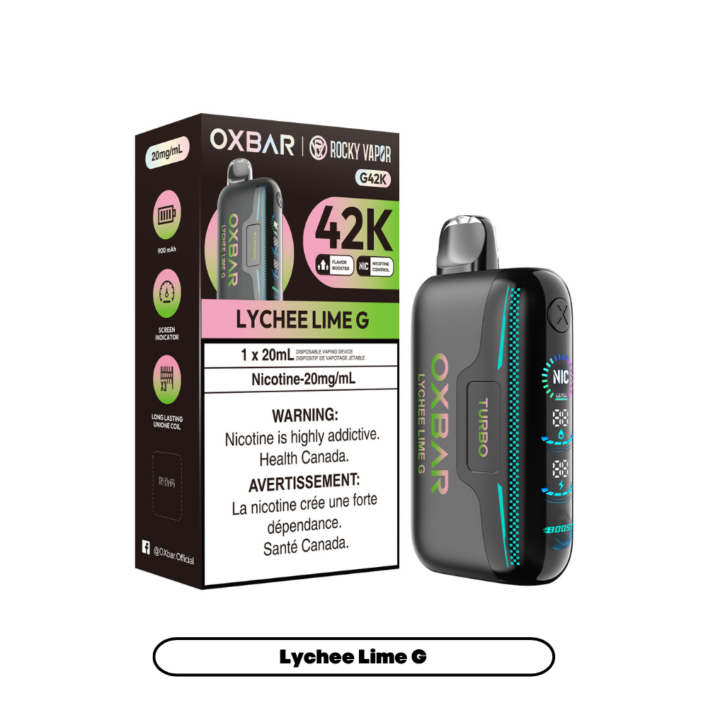 Rocky Vapor Oxbar G42K - Lychee Lime G