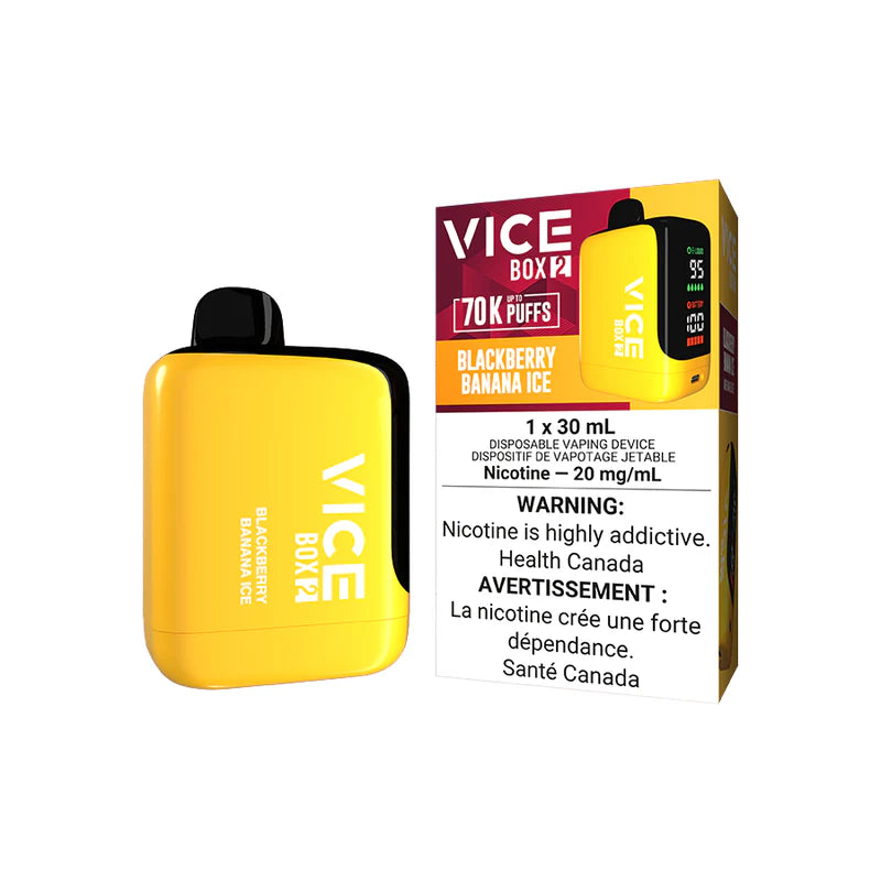 Vice Box 2 70K Disposable - BLACKBERRY BANANA ICE