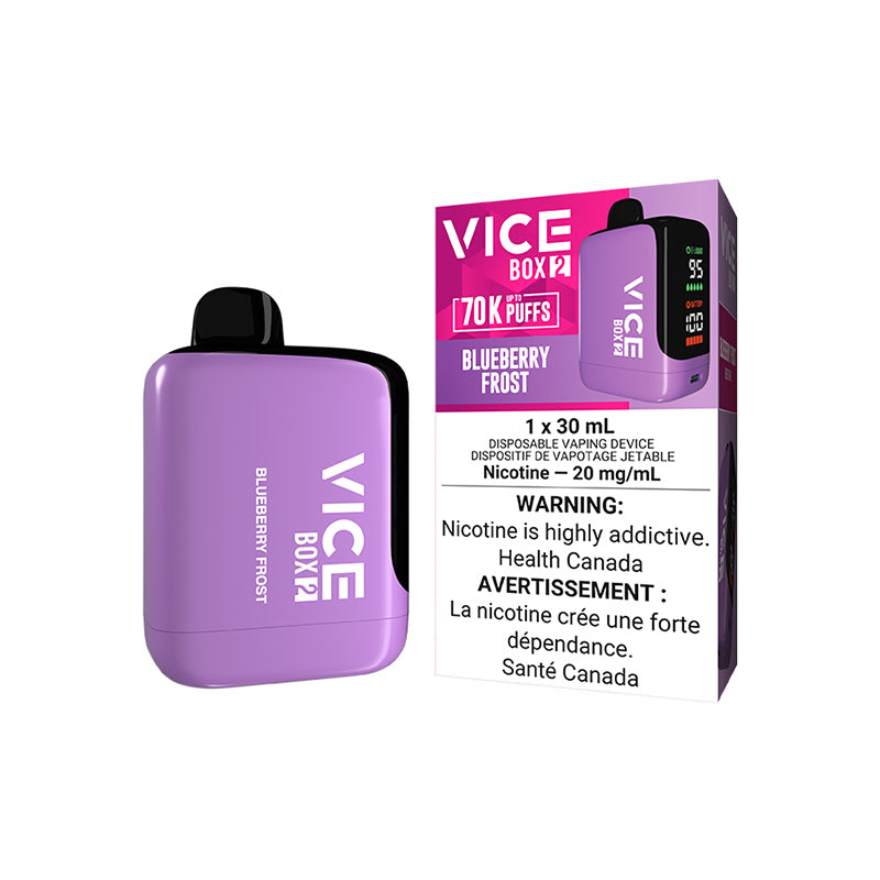 Vice Box 2 70K Disposable - BLUEBERRY FROST ICE