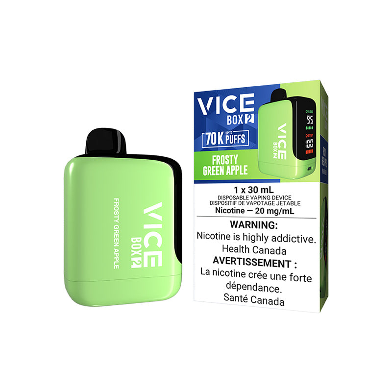 Vice Box 2 70K Disposable - FROSTY GREEN APPLE