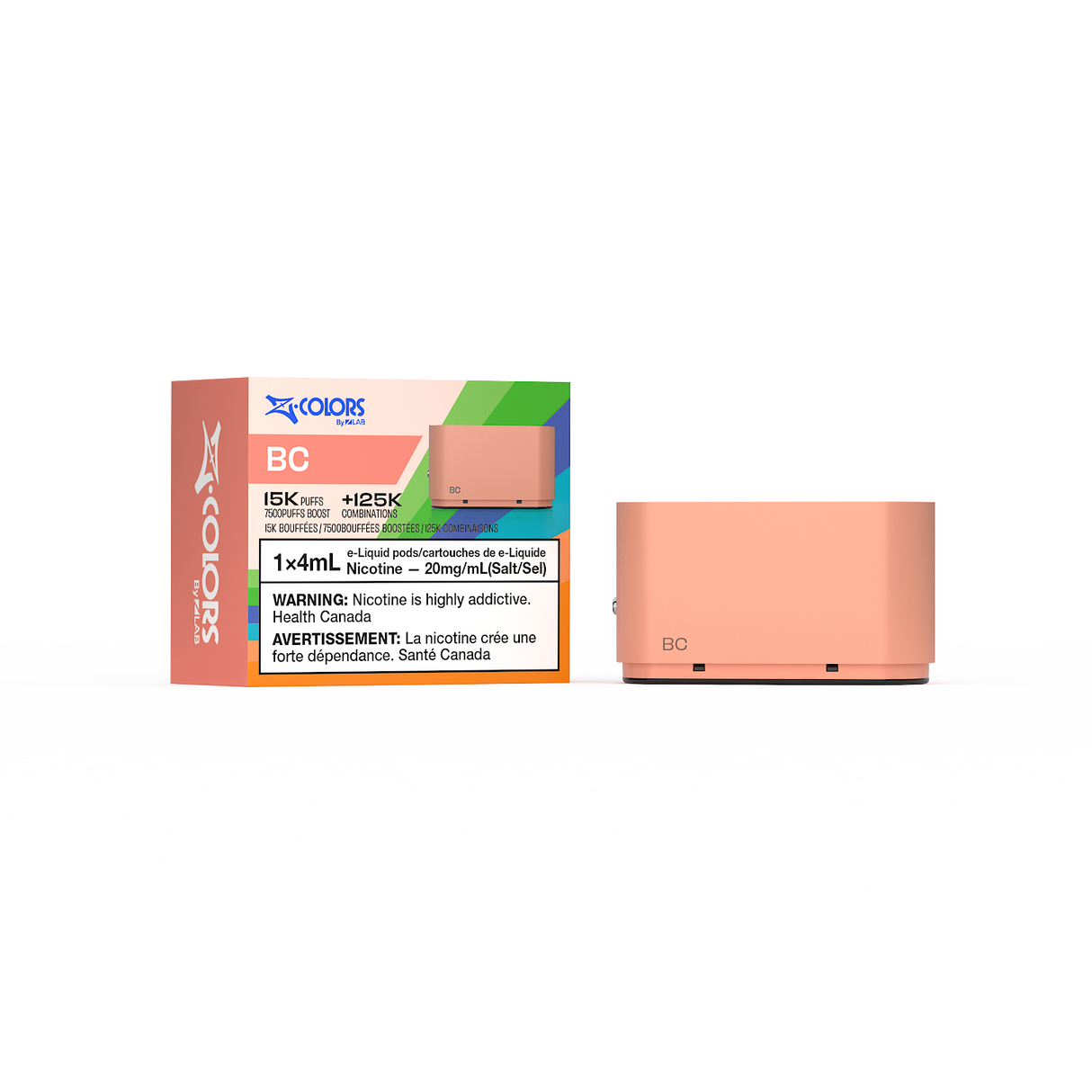 ZColors By ZLand Vape Pod - BC - 15K Puffs