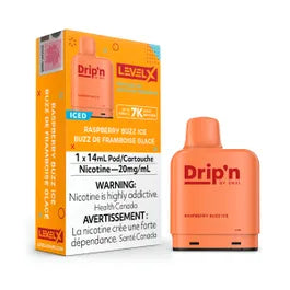 Level X Drip'n Raspberry Buzz Ice Pod 14mL