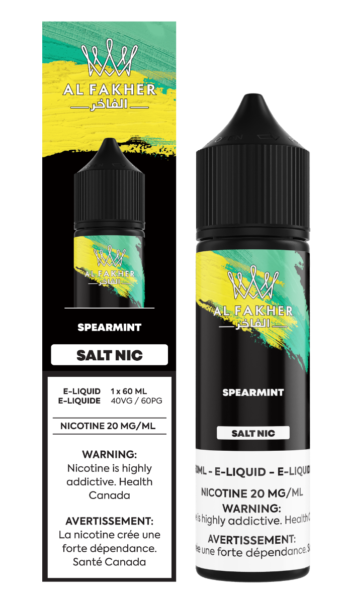 Spearmint - AL Fakher Nicotine Salt E Juice 60mL