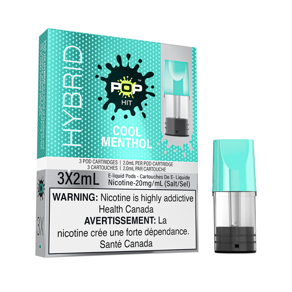 COOL MENTHOL-POP-HIT-HYBRID-PODS