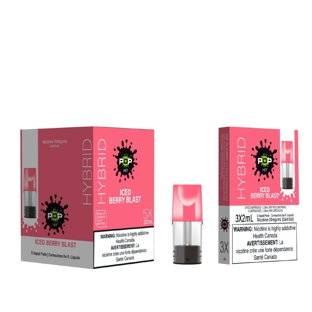 ICED BERRY BLAST - POP HIT HYBRID PODS