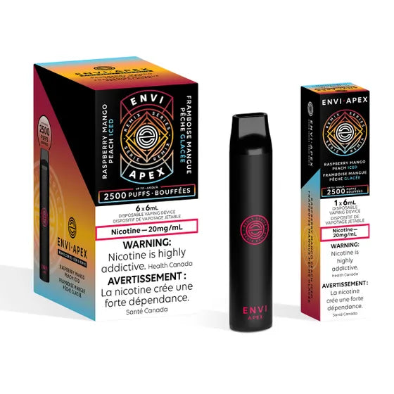 ENVI APEX DISPOSABLE - RASPBERRY MANGO PEACH ICED
