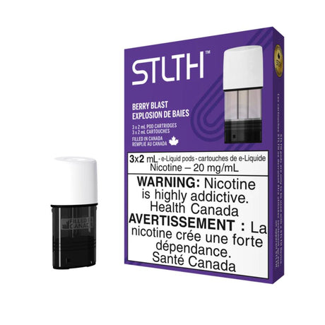 STLTH original pods - pack of 3 x 2mL - nicotine strength 20mg/mL