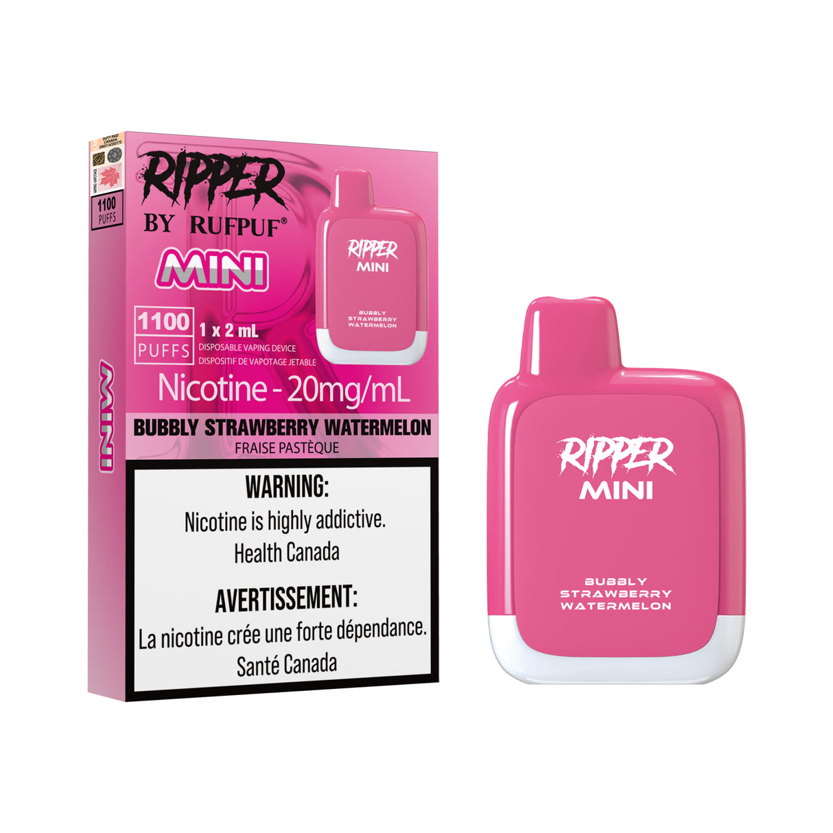RIPPER by RUFPUF MINI 1100 Puffs Disposable