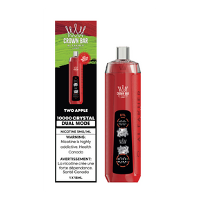 Two Apple - AL FAKHER Crystal Crown Bar Disposable Vape 10000
