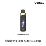 UWELL Caliburn G4 Pro Pod Kit [CRC] - 35W - 1800mAh - Touchscreen UI