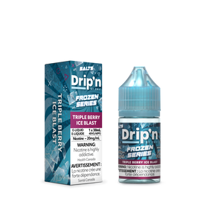 Drip'n by Envi Frozen Series - Triple Berry Ice Nic Salt E-Liquid 30mL