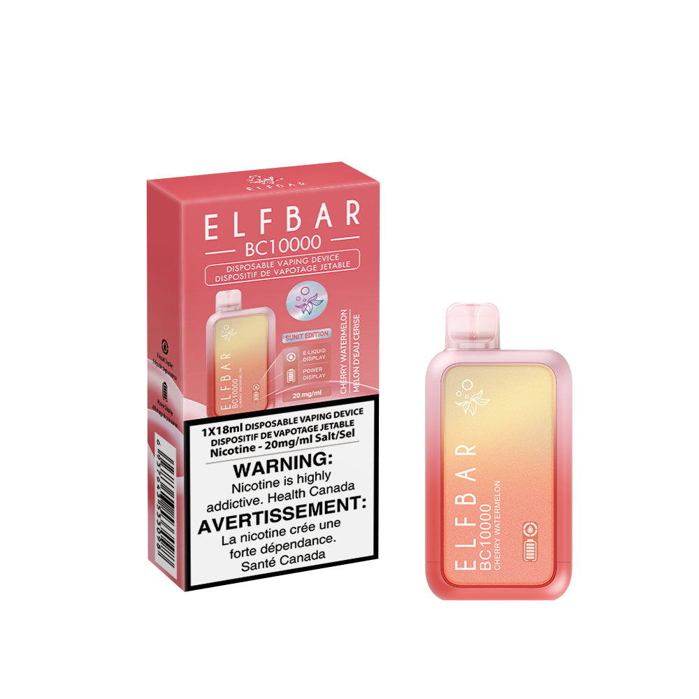 ELF BAR BC10000 Cherry Watermelon Disposable Vape - 10000 Puffs