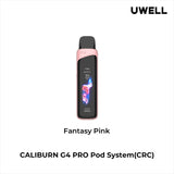 UWELL Caliburn G4 Pro Pod Kit [CRC] - 35W - 1800mAh - Touchscreen UI