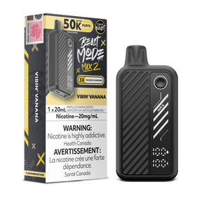Flavour Beast 50K BeastMode Max 2 Disposable Vape - 50000 Puffs - Vibin Vanana