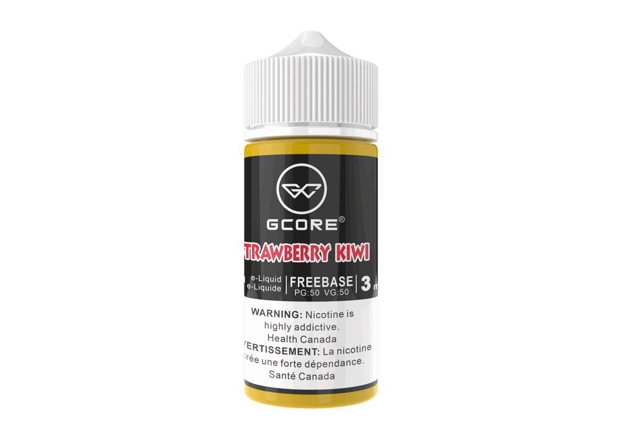 GCORE 100mL Freebase Vape Juice - Strawberry Kiwi