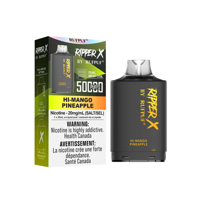 Hi-Mango Pineapple - Ripper X Pod 50000 Puffs