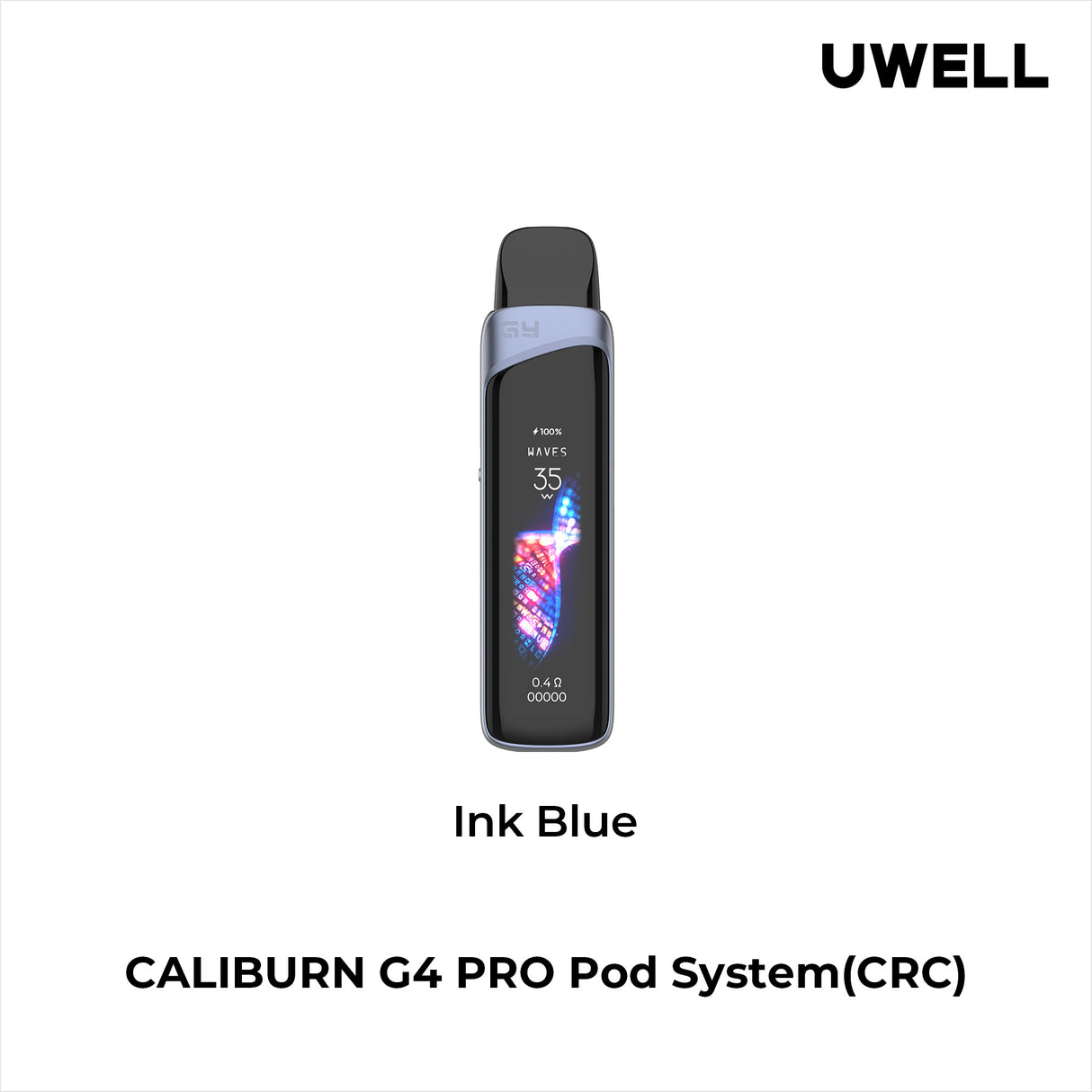 UWELL Caliburn G4 Pro Pod Kit [CRC] - 35W - 1800mAh - Touchscreen UI