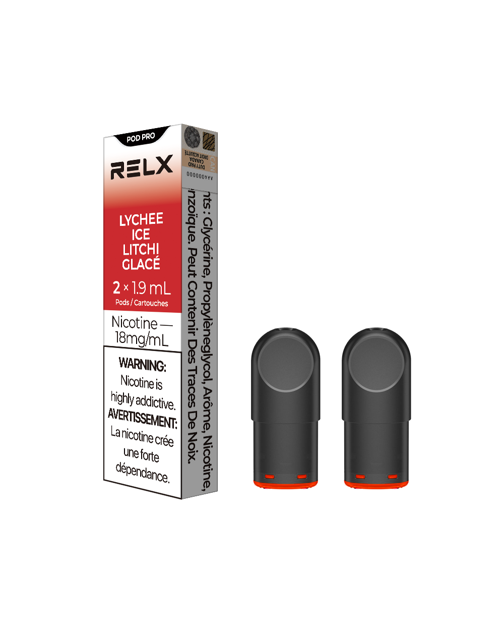 RELX Pods Pro - Lychee Ice (2 Packs)