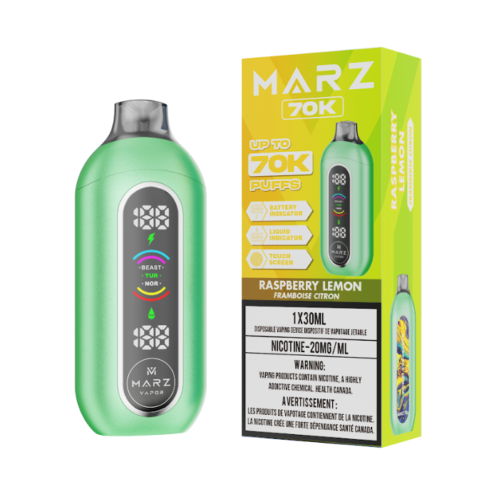 Raspberry Lemon - Marz 70k Disposable Vape