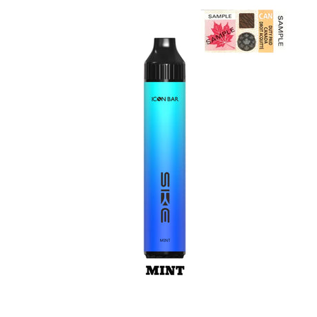 Mint Icon Bar Hybrid Disposable Vape, delivering a cool and refreshing mint flavour with a satisfying hit. 2000 puffs and synthetic 50 nicotine blend.