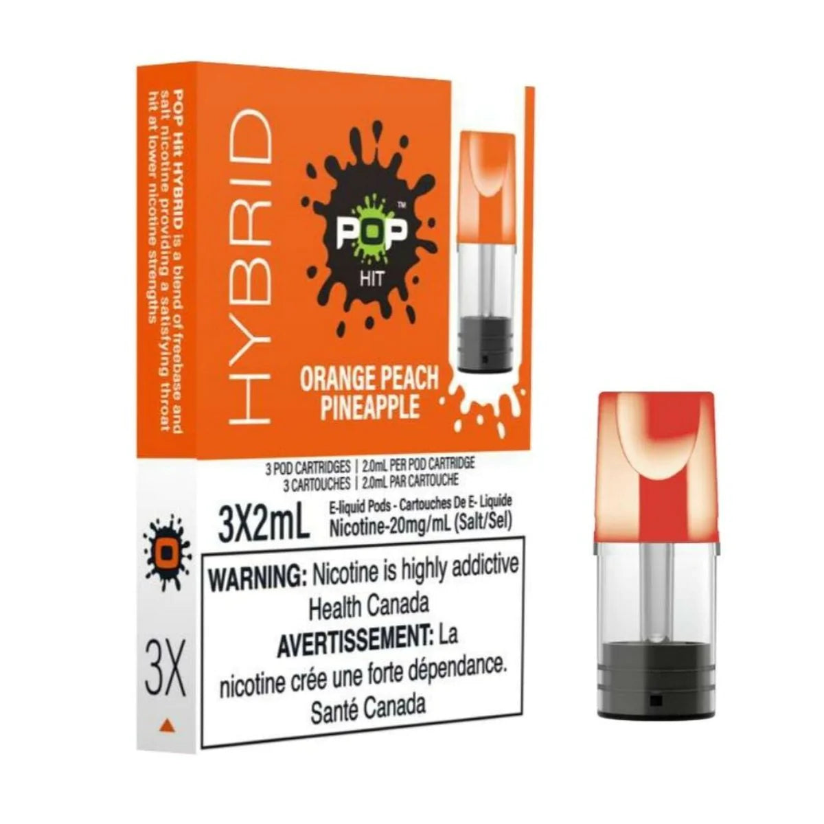 ORANGE PEACH PINEAPPLE - POP HIT HYBRID PODS