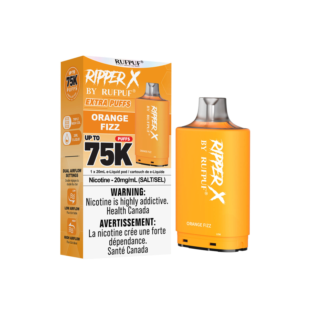 Orange Fizz - Ripper X 75k Turbo Pod