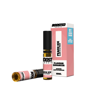 Peach Ice - Boosted - Flavour Shots - 10ml - Vape Juice Concentrate - Flavour Enhancer