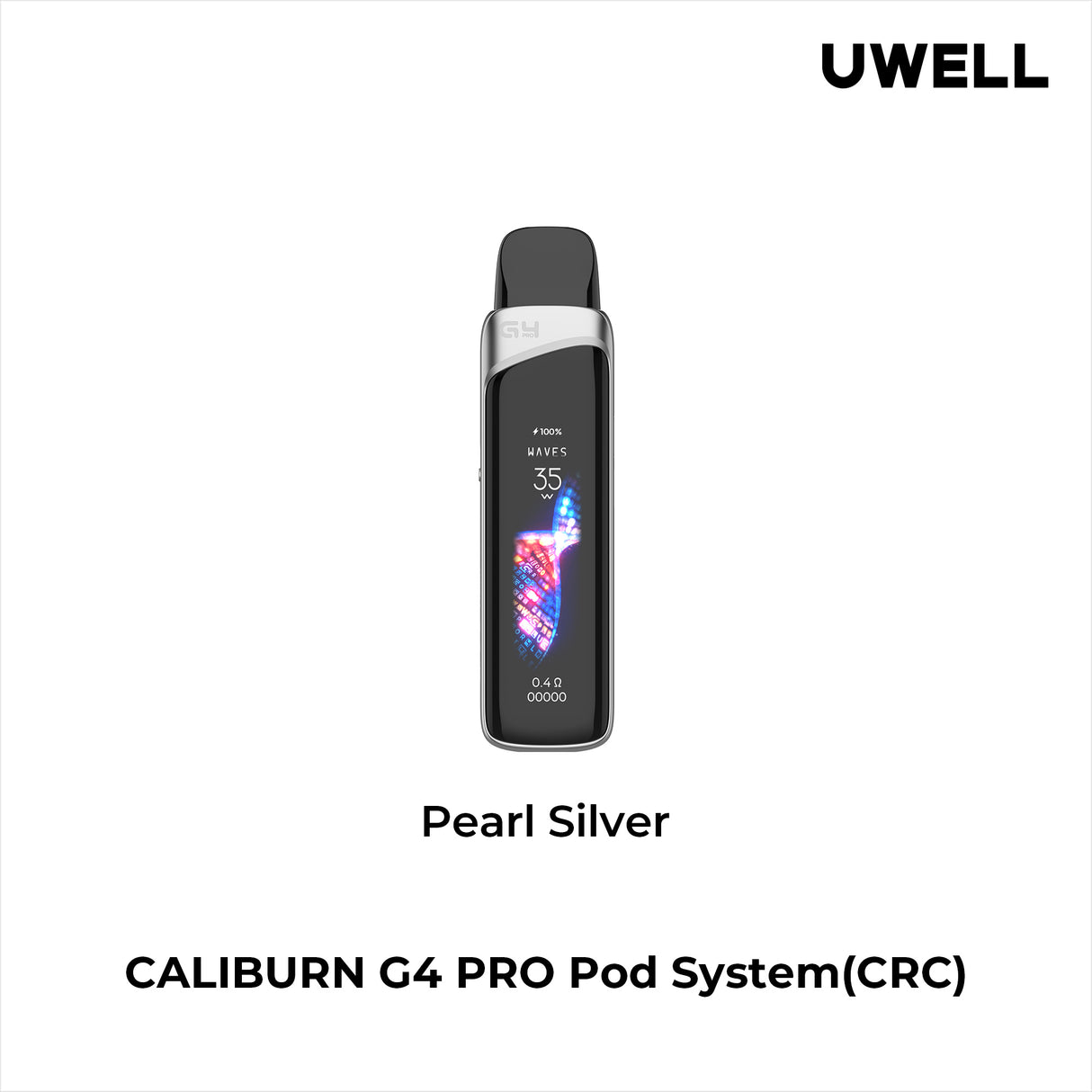 UWELL Caliburn G4 Pro Pod Kit [CRC] - 35W - 1800mAh - Touchscreen UI