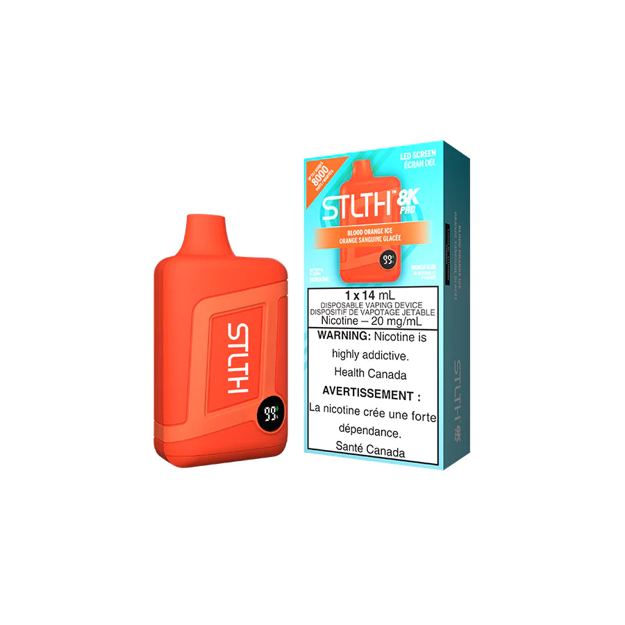 STLTH 8K PRO DISPOSABLE - BLOOD ORANGE ICE