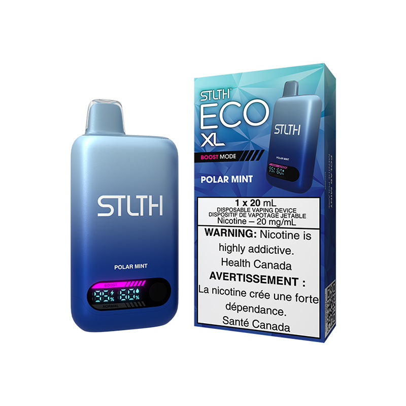 STLTH ECO XL Disposable – Polar Mint flavour 20mg, 20mL