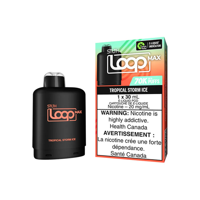 STLTH LOOP MAX Pod Pack Tropical Storm Ice flavour – 70 000 puffs