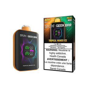 STLTH X GEEKBAR 80000 Puffs Disposable Vape - Tropical Mango Ice