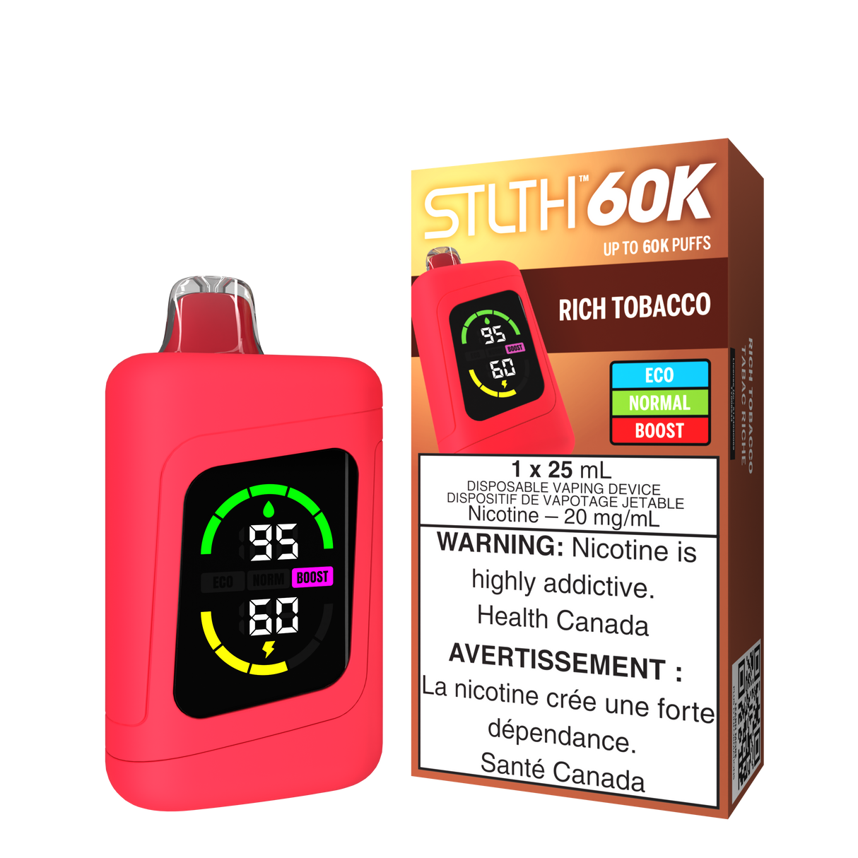 RICH TOBACCO - STLTH 60K DISPOSABLE