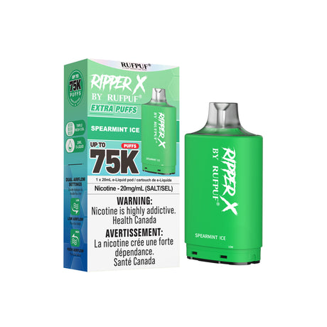 Spearmint Ice - Ripper X 75K Turbo Pod 75000 Puffs