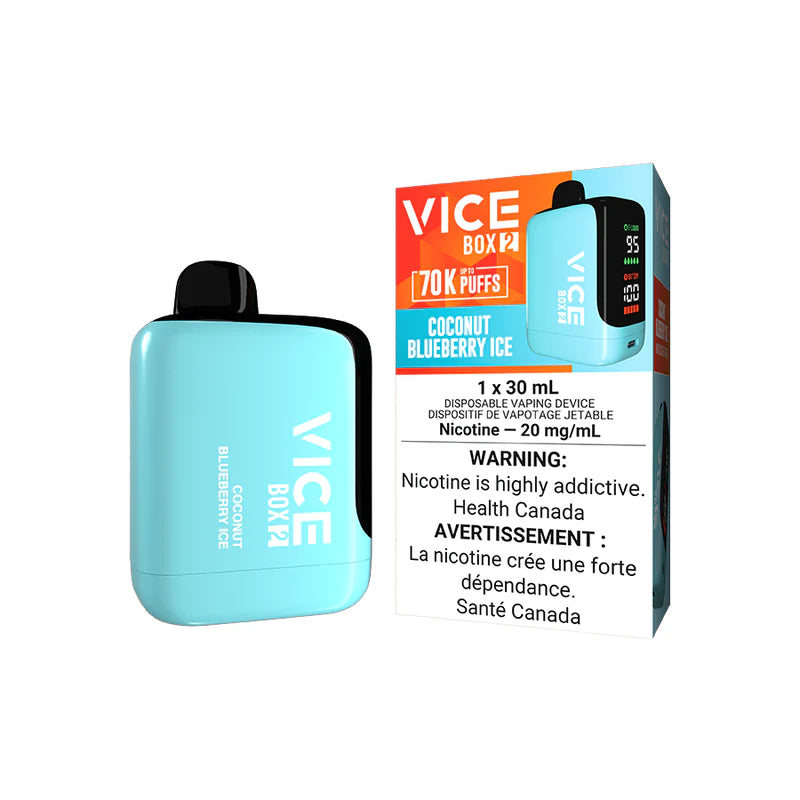 Vice Box 2 70K Disposable - COCONUT BLUEBERRY ICE