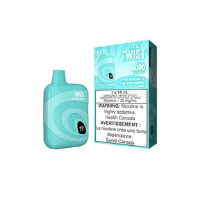 VICE TWIST 8k DISPOSABLE PEACH MELON RAZZ ICE