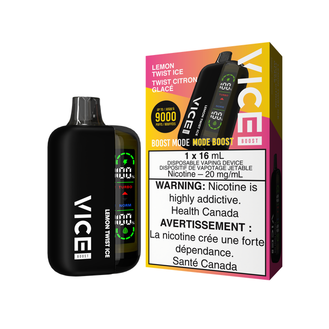 Vice Boost 9000 Disposable Vape - Lemon Twist Ice