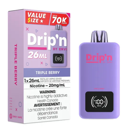 Triple Berry - Dripn by Envi 70k Disposable Vape