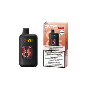 honeydew watermelon ice ovns intense 3500 puffs disposable vape