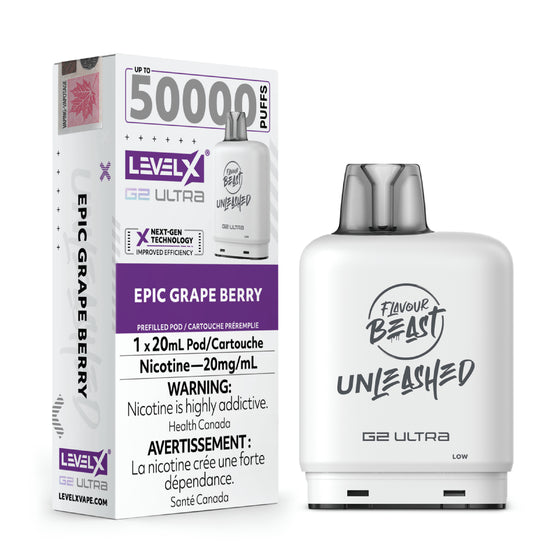 Level X Unleashed G2 Ultra - Epic Grape Berry