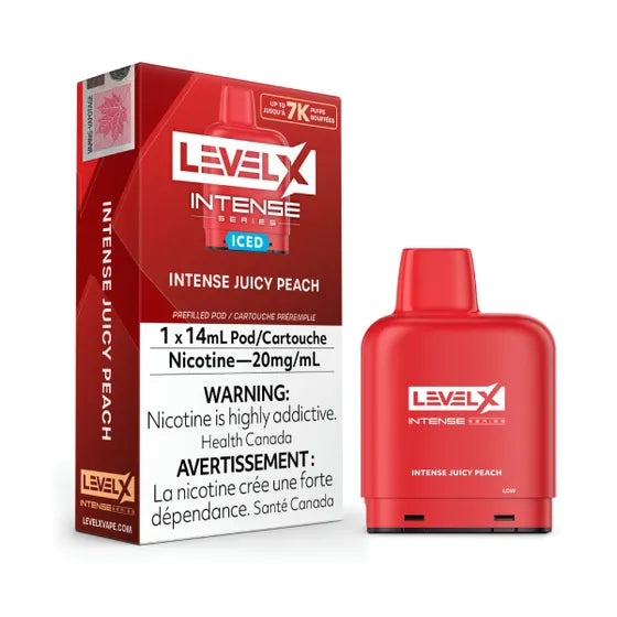 Level X Pod Intense Series 14mL - Intense Juicy Peach