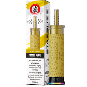 Starbuzz E-Hose 100K Disposable Vape – Mighty Freeze flavour 6mg 30mL