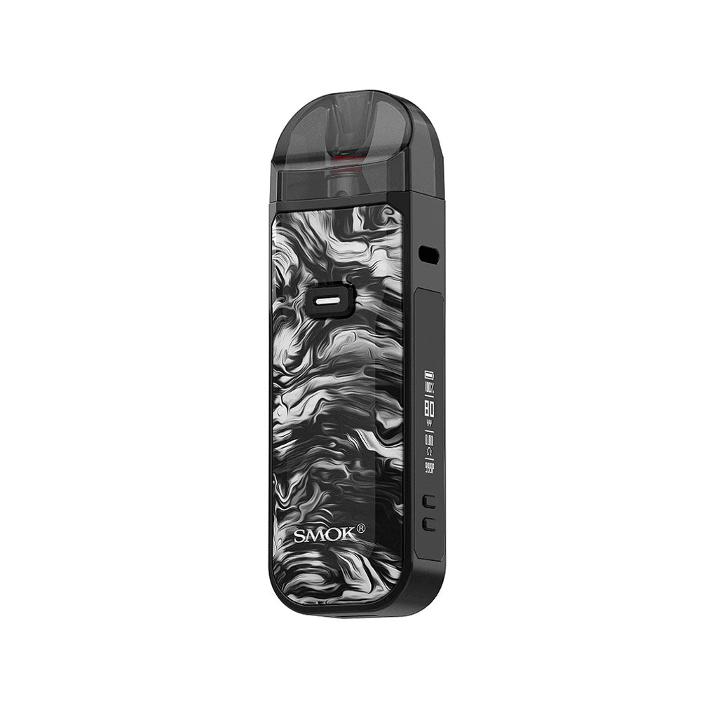 SMOK NORD 5 Pod Kit - Fluid Black Grey Colour. 80 watts