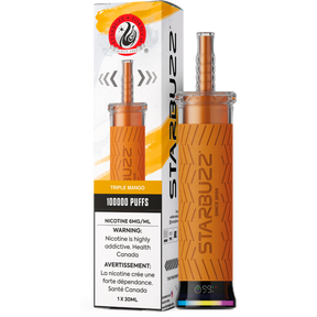 Starbuzz E-Hose 100K Disposable Vape – Triple Mango flavour 6mg 30mL