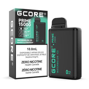 Gcore Prime 15K Zero Nicotine Disposable Vape 15000 Puffs Watermelon Ice