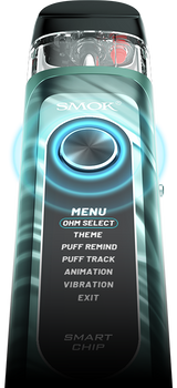 SMOK NOVO 6 0.96 Inch TFT Display Showing Menu